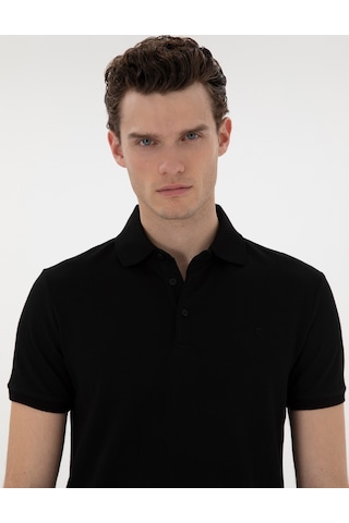 Pierre Cardin Erkek Siyah Tişört 50302608-vr046 Siyah