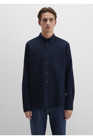 Mavi - M Logo Nakışlı Lacivert Gömlek 0211192-70492 Lacivert