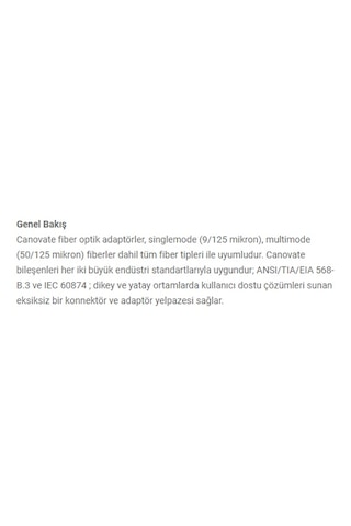 Scsc Dubleks Plastik Adaptor Sm