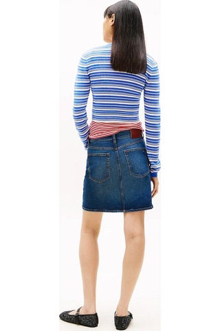 Tommy Jeans Kadın Etek-dw0dw22714-15731 Çok Renkli