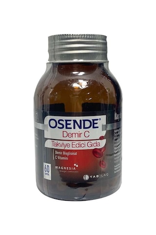 Osende Demir C 60 Kapsül Osende Demir C 60 Kapsül