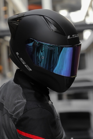 Ls2 Rapıd Race Kask Gökkuşağı Camlı Mat Siyah