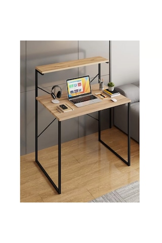 Raflı Çalışma Masası Çok Amaçlı Çalışma Masası 5868