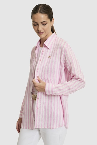 U.S. Polo Assn. U.s. Polo Assn. Kadın Pembe Gömlek Desenli 50324736-vr041