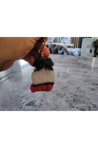 El Yapımı Noel Baba Şapkası Yılbaşı 3 Cm 5.5cm