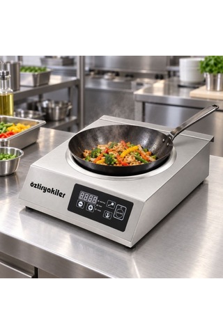 Öztiryakiler Bt350 Kctı Set Üstü İndüksiyonlu Wok Ocak Diğer