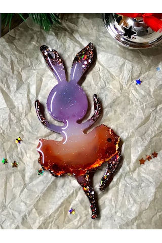 Astra Epoxy Silikon Kalıp "balletçik Tavşan" 270865807