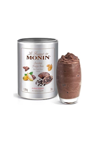 Monin Çikolata Aromalı Frappe Bazı 1360 G