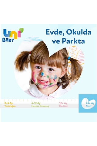 Uni Baby Islak Havlu Mendil 52 Yaprak Aktif 6pk 4 1248 Yaprak 24'lü Set