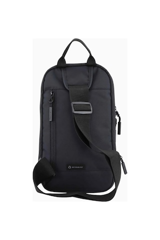 Discovery Shield Rfıd Korumalı Sürdürülebilir Sling Sırt Çantası Siyah 1