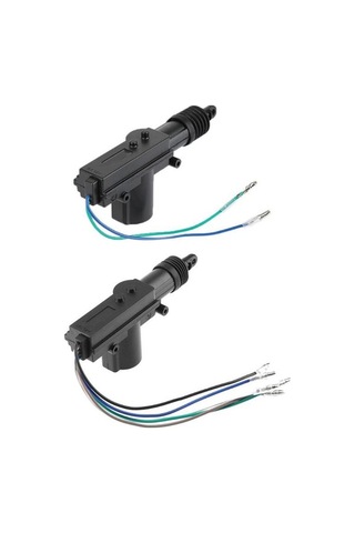 Pazly 12v Araç Kapı Kilit Aktivatörü - Su Geçirmez, Dayanıklı, Sessiz, Siyah Siyah