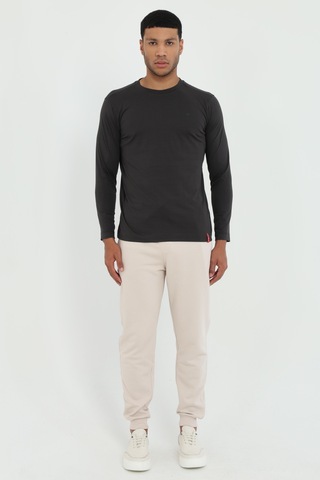Dufy Erkek Regular Fit Bisiklet Yaka Antrasit Sweatshirt-25504