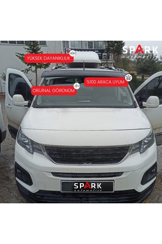 Peugeot Rifter 2019- Yılı Ve Sonrası Uyumlu Ön Cam Güneşliği