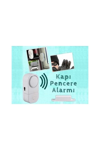 Kolay Montajlı Hırsızlığa Karşı 90 Db Kapı Pencere Alarmı 2 Adet - 34741934