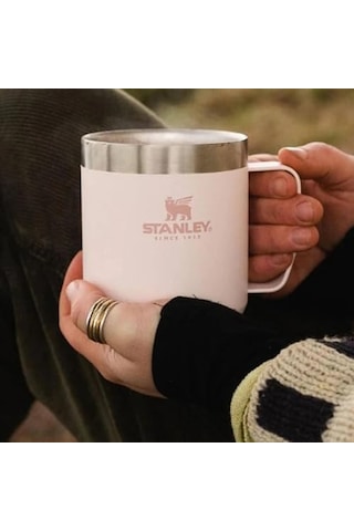 Legendary Camp Mug Paslanmaz Çelik Termos Bardak, 0.35 Litre, Pembe Kuvars Rose Quartz