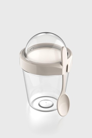 Renga Orbit 350 Ml Tritan Müsli Ve Atıştırmalık Kabı 191013 Bej