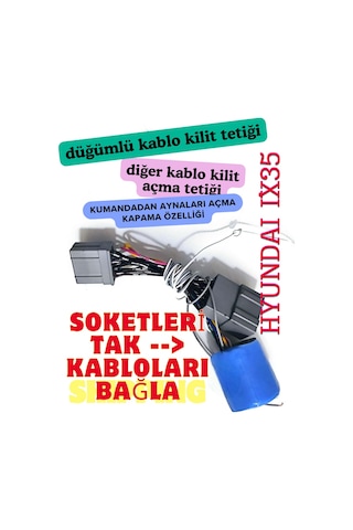 Yerlikit Hyundai İx35 Ayna Katlama Modülü