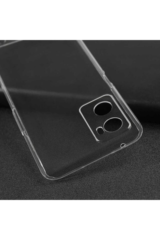 Oppo A36 Kılıf Zore Süper Silikon Kapak Renksiz
