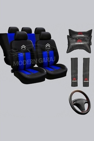 Citroen Berlingo Oto Koltuk Kılıfı Boyun Yastığı Kemer Konforu (516775726)