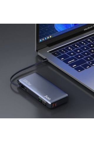 Juo JLP2130 20000 Mah 130w Led Ekranlı Usb-a + Type-c Kablolu Powerbank