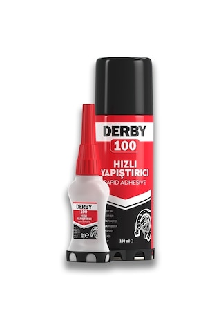 Derby 100ml Mdf Hızlı Yapıştırıcı Seti Adet - Ağırlık -1 Adet-100 Ml