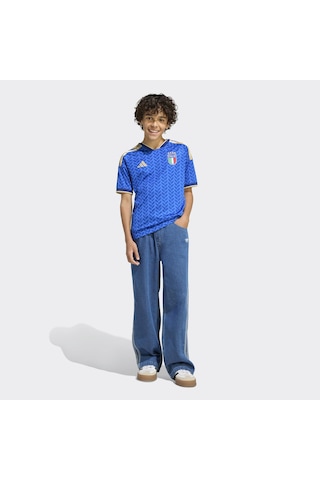 Adidas İtalya 26 İç Saha Çocuk Mavi Forma Jy7585