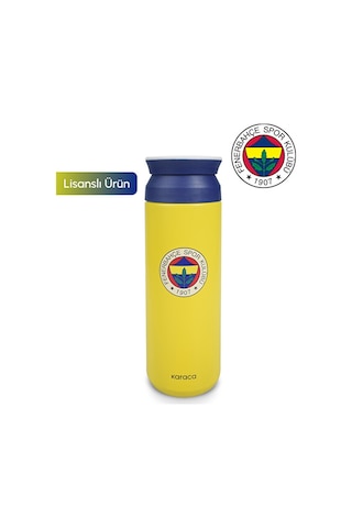 Karaca X Fenerbahçe Lisanslı Logo Termos 500 Ml Sarı