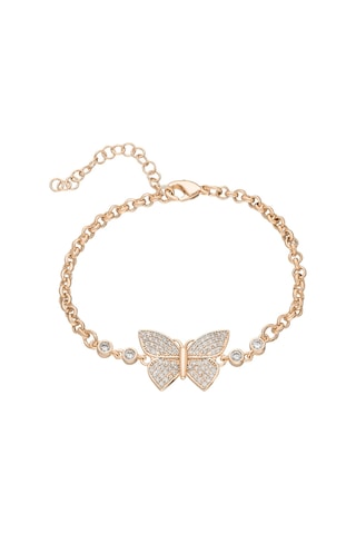 Kelebek Bileklik 717020 Gold