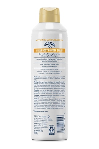 Gold Bond Clean Scent Vücut Spreyi 198gr