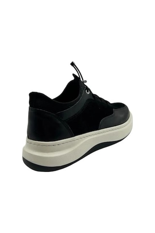Kemal Tanca 883 6007 Erkek Hakiki Deri Spor Ayakkabı & Sneaker Siyah