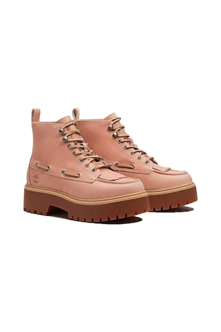 Timberland Stone Street Mıd Lace Up Boot Kadın Günlük Bot Tb0a27yza8m1 Pembe