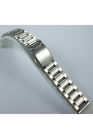 20Mm Çelik Saat Kordonu Yandan Kilitli Spor Metal Saat Kordonu