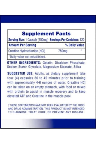 Hitech Creatine Hcl 120 Kapsül