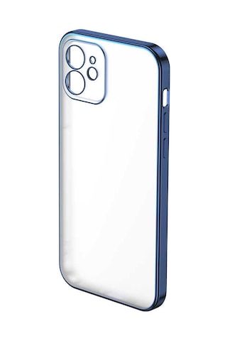 Benks Apple Uyumlu iPhone 12 Benks Matte Electroplated TPU Kapak ZORE-218840