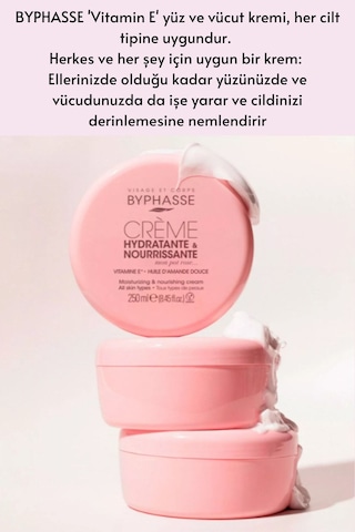 Vitamin-e Nemlendirici Krem Yüz ,vücut Ve Eller Için 250ml