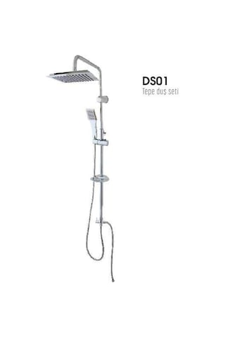 Fleko Banyo Krom Çelık Dus Setı Diğer