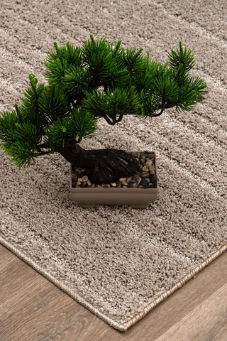 Raschel Carpet Kaymaz Taban Moopy Bej Bukleli Yumuşak Soft Dokuma Yolluk Halı Antialerjik Yolluk Lp1007 Bej Bej