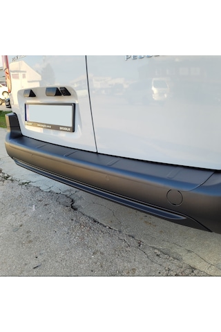 Peugeot Rifter Arka Tampon Eşiği Mat Siyah 2019 Model Ve Sonrası