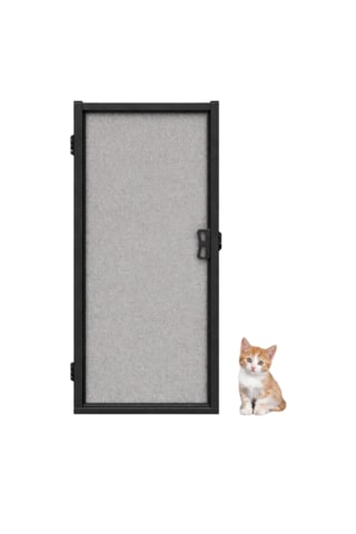 Menteşeli Pencere Kedi Sinekliği En:0-70 Cm X Boy:0-130 Cm Demir, Ahşap,pimapen,alüminyum İle Uyumlu Çok Renkli