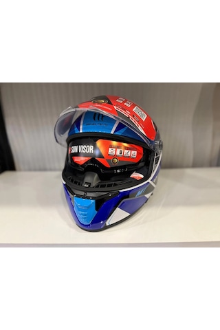 Kask Mt Thunder 4 Sv Freeway A5 Parlak Mavi