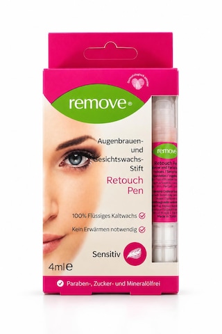 Remove Kaş Ve Yüz Tüy Alma Ağda Kalemi 4 Ml Normal Tüyler İçin Isıtma Gerektirmeyen Pratik Ağda Seti