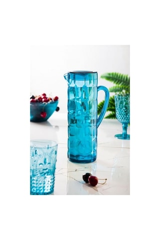 Northcity Akrilik Allegra 1.5 Lt Aquamarin Sürahi - Kırılmaya Dayanıklı, Bulaşık Makinesinde Yıkanabilir