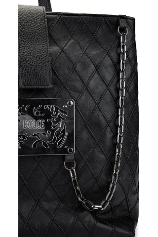 Dolce Kadın Vegan Siyah Kap Sırt Çantası 1025 248049-3 Bn Canta Y24 Black Kap Siyah