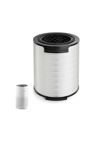 Hava Temizleyici Yedek Filtre, Hepa Ve Aktif Karbon Katmanlı 150 Mm