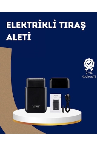 Ultra İnce Elektrikli Tıraş Makinesi Usb Şarjlı Ve Su Geçirmez