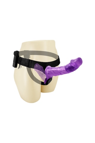 Lilitu Shop Belden Bağlamalı Çift Taraflı Titreşimli Strapon Dildo
