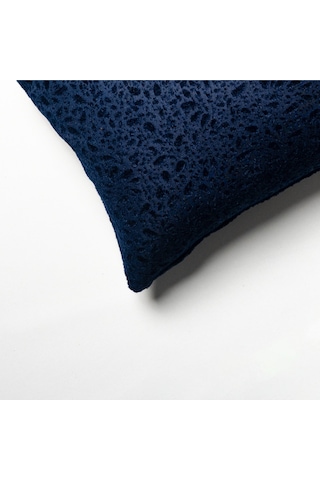 Sezyon Yuna Desenli 30x50 Lacivert Kırlent Kılıfı Lacivert