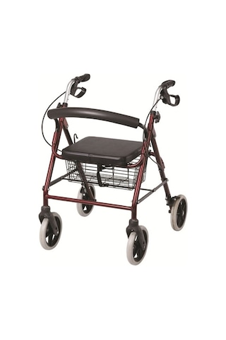 Golfi PR-881 Alüminyum Tekerlekli Rolatör Walker Yürüteç