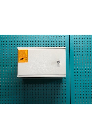 DVR Pano/Box NVR CCTV Rack Kabinet Ve Monitör Koruma Kutusu 1 U 19" W39 H 25 D 33 Sac Kapak Bej