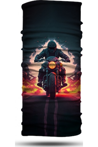 Daırb0082 - Çok Amaçlı Bandana Motosiklet Boyunluk Balaklava Outdoor Yüz Maskesi Kayak Maskesi Çok Renkli